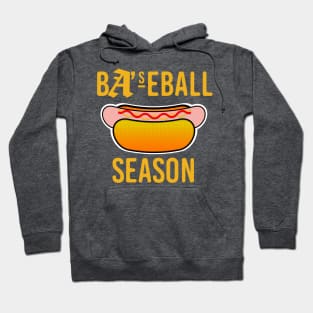 Baseball Season - Hotdog (Gold) Hoodie